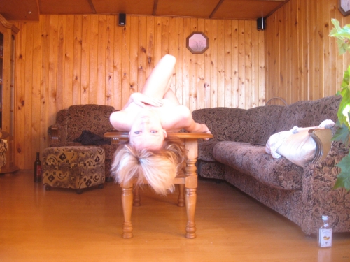 Private Photo of Skinny Girl: Explicit and Provocative Shot