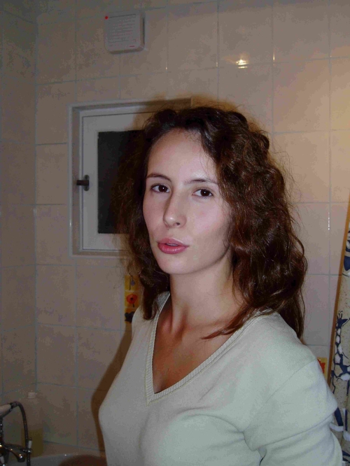 Hot Brunette's Home Erotic Photoshoot