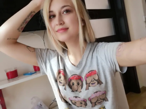 Tiny Young Sweetheart Loves Stripping Completely Naked