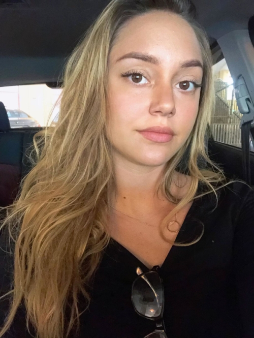 Explicit Nude Model Showcases Body at Home and on Vacation