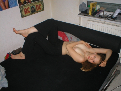Sexy Girl Poses for Erotic Photoshoot - Explicit Content