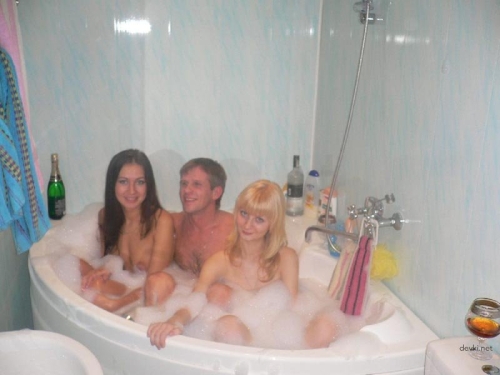 Family Couple Fucks Friend: Hardcore Threesome Porn