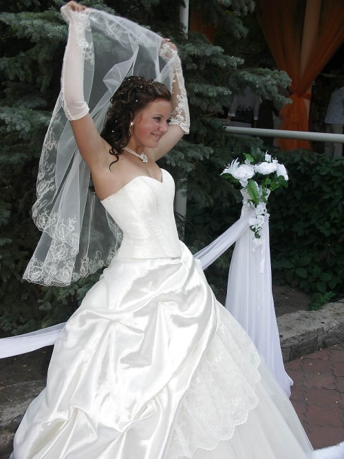Sensual Wedding Night Photo of Young Wife - Explicit Intimate Image