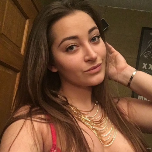 Hairy Pussy of Cute Chick - Explicit Close-Up Photo
