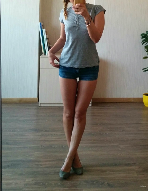 Seductive Photo in Shorts - Hot and Steamy Erotic Image