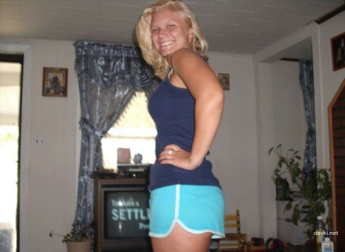 Blonde Deepthroats and Takes It Up the Ass