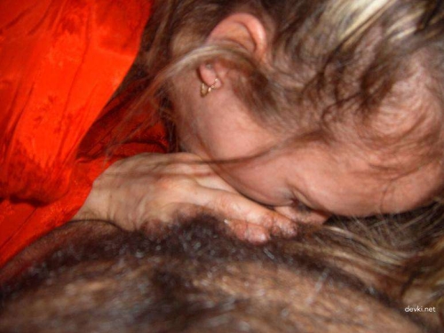 Naked Wife Sucks Cock: Explicit Blowjob Action
