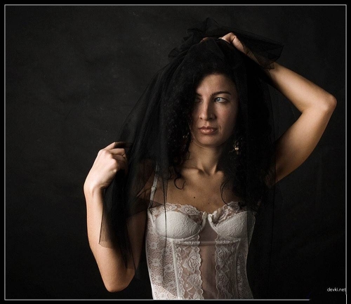 Sensual Bride in Erotic Photoshoot: Seductive Wedding Lingerie Exposed