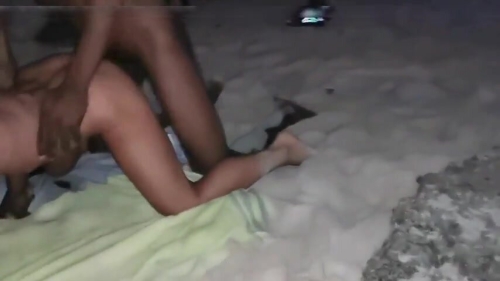 Hot Mature Blonde Caught on Video in Interracial Gangbang