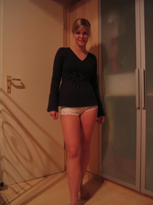 Flashing Bare Butt and Naked Boobs - Explicit Photo