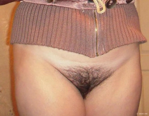 Hairy Pussy of My Wife: Explicit Close-Up Photo