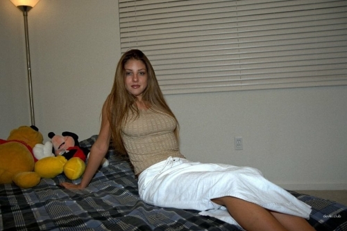 Big Naked Boobs: Explicit Busty Russian Girl Showing Off Her Assets