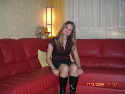 Naughty Private Photo in Glasses and Stockings - Explicit Amateur Selfie