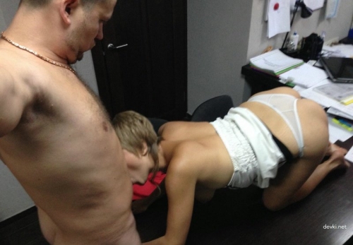 Wife Gets Fucked with Bent Dick - Hardcore Russian Porn Photo