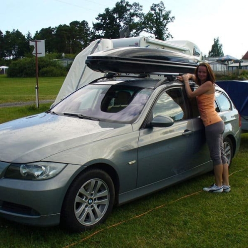 Hotwife on Inflatable Boat: Explicit Outdoor Fun with Busty Wife