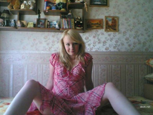 Explicit Private Photo of Young Blonde - Sensual and Seductive Selfie