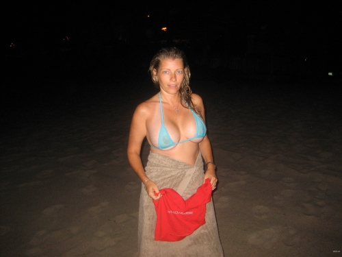 Massive Boobs: Busty Woman with Extremely Large Breasts Exposed