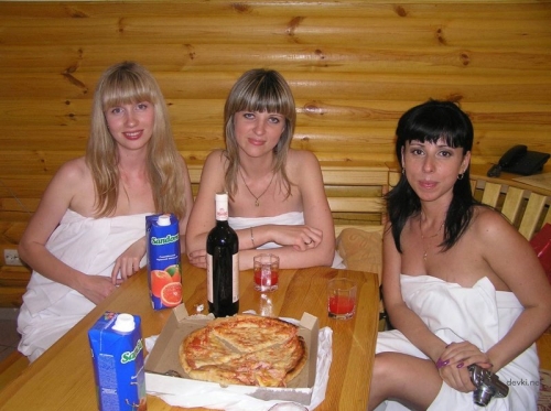 Wild Girls' Sauna Party: Steamy and Sensual Adventures