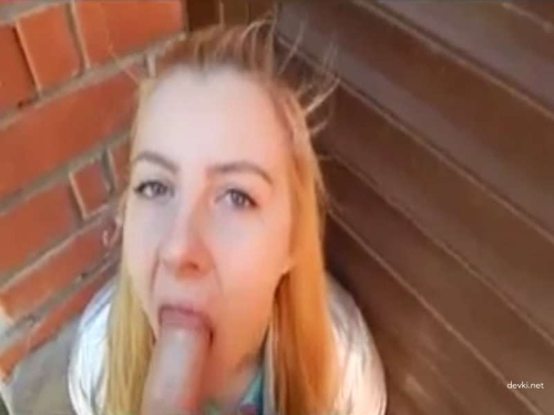 Friend Gives Blowjob: Intense Oral Action with Slutty Girlfriend