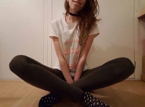 Unapologetically Exposing Her Naked Body for All to See
