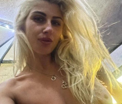 Afrodita's Juicy Boobs: Explicit Goddess Cleavage Photos