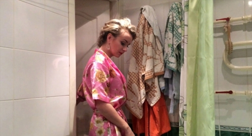 Sexy Woman with Champagne in Bathtub - Sensual Adult Content