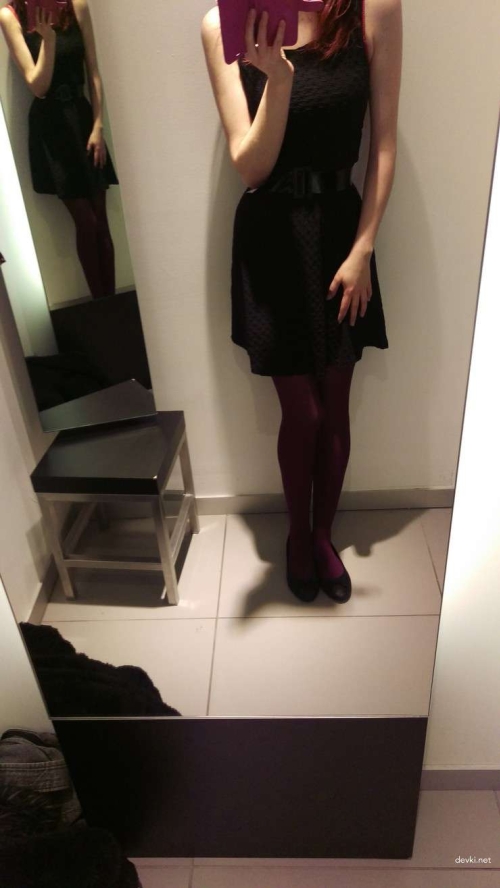 Explicit: Girl Exposes Breasts in Fitting Room