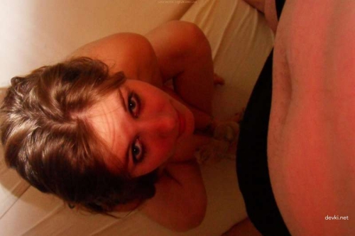 Intimate Photo of Sweet Girlfriend: Explicit and Sensual Shot