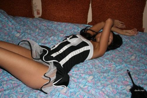 Sultry Babe Dresses Up for Her Man: Hot Transformation!
