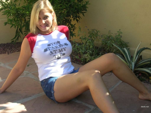 Explicit Woman Shows Off Her Tits - Unapologetic Display of Boobs