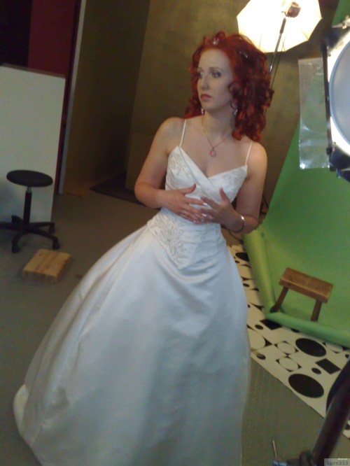 Explicit Nude Bridal Boudoir Photo: Intimate Bride in the Buff