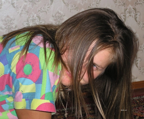 Sexy Home Erotica in Robe: Sultry Russian Beauty Teases in Intimate Setting